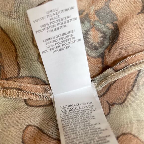 NWT Lucky Brand Floral Long Sleeve Cold Shoulder Date Night Dress PLUS Size 2X - Picture 15 of 16